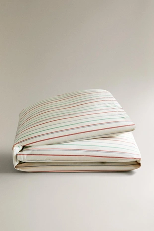 Детское одеяло с полосатым рисунком- Заказать в России