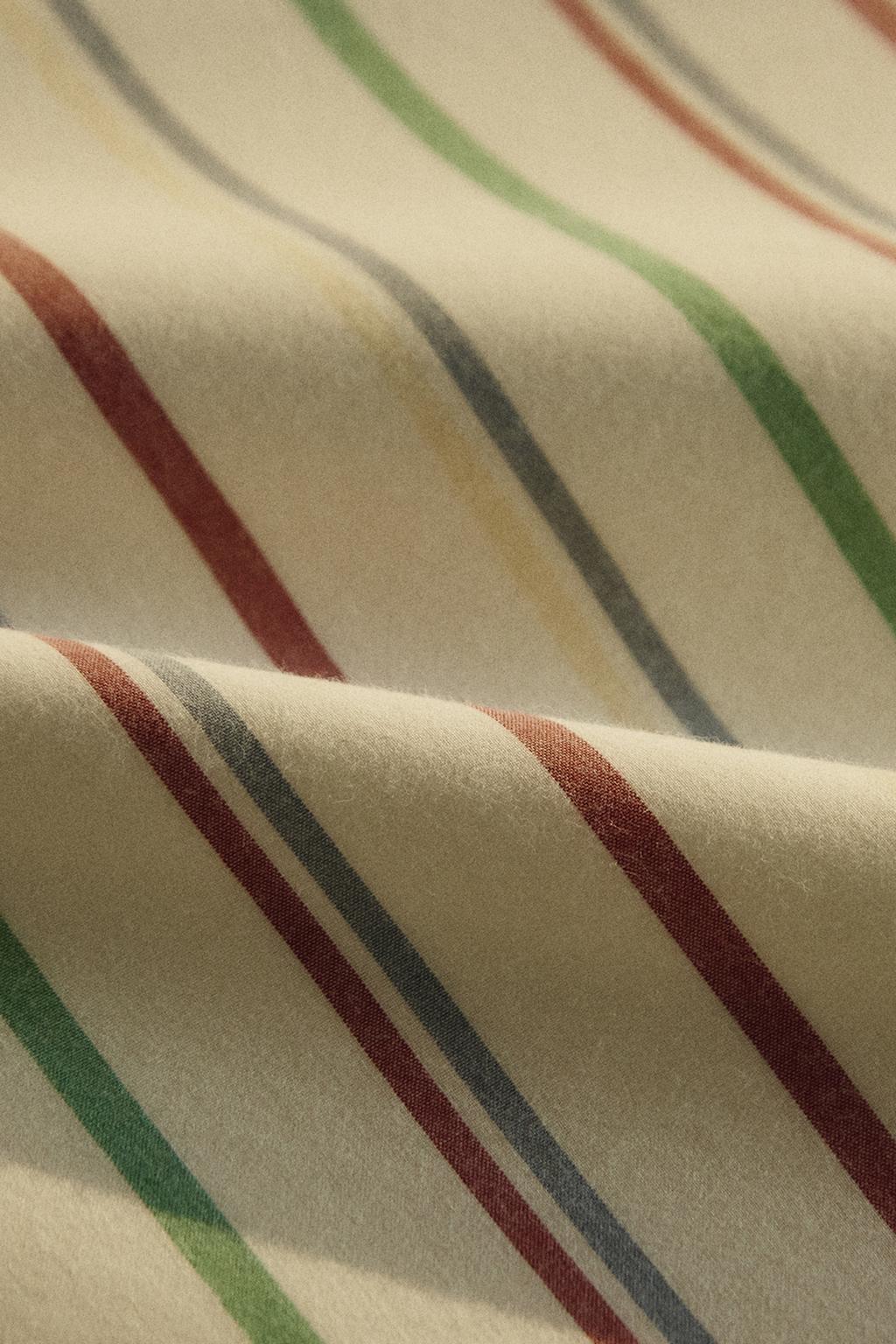 Детское одеяло с полосатым рисунком