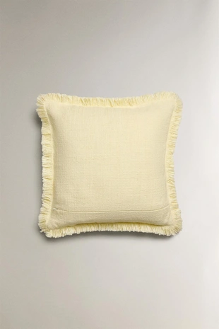 Чехол для подушки с бахромой- Заказать в России