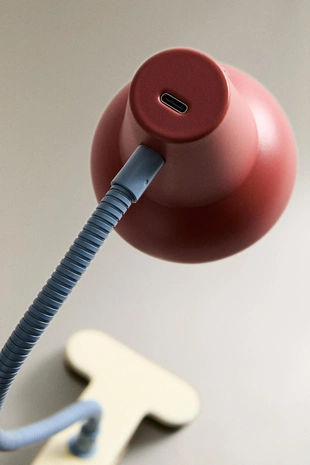 Лампа | детский настольный светильник со скрепой- Заказать в России