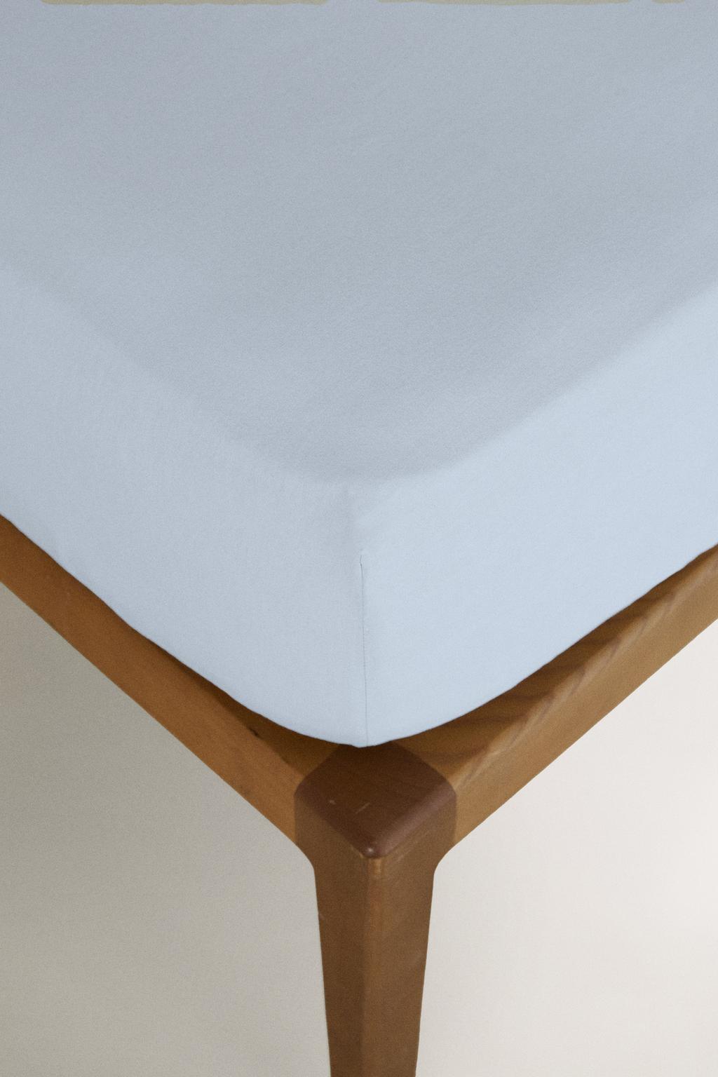 Детский простынный комплект из хлопка, окрашенный