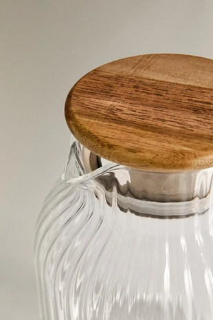 Стеклянная кувшин с фильтром из боросиликатного стекла- Заказать в России