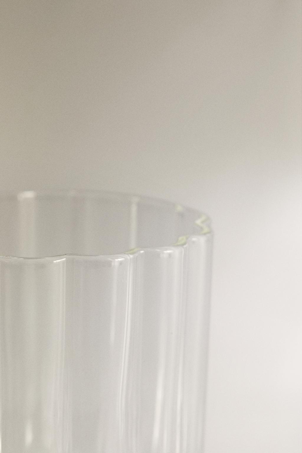 Молочник из боросиликатного стекла