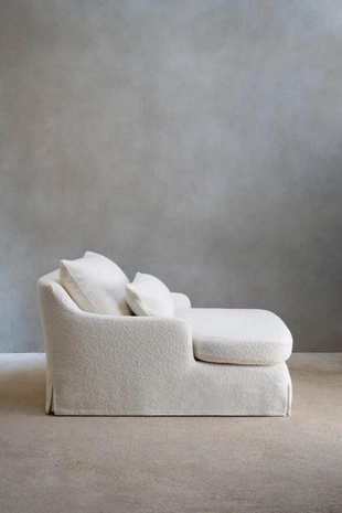 Чехол для двуспального дивана 01 из букле- Заказать в России