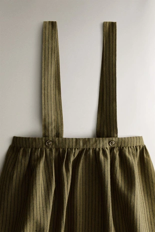 Ползунки в полоску с лямками- Заказать в России