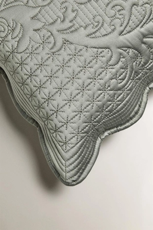 Стеганая наволочка для одеял с объемным узором