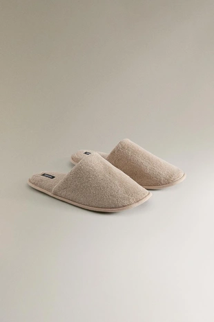 Тапочки для ванной из махрового ворса