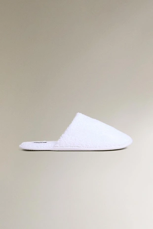 Тапочки для ванной из махровой ткани