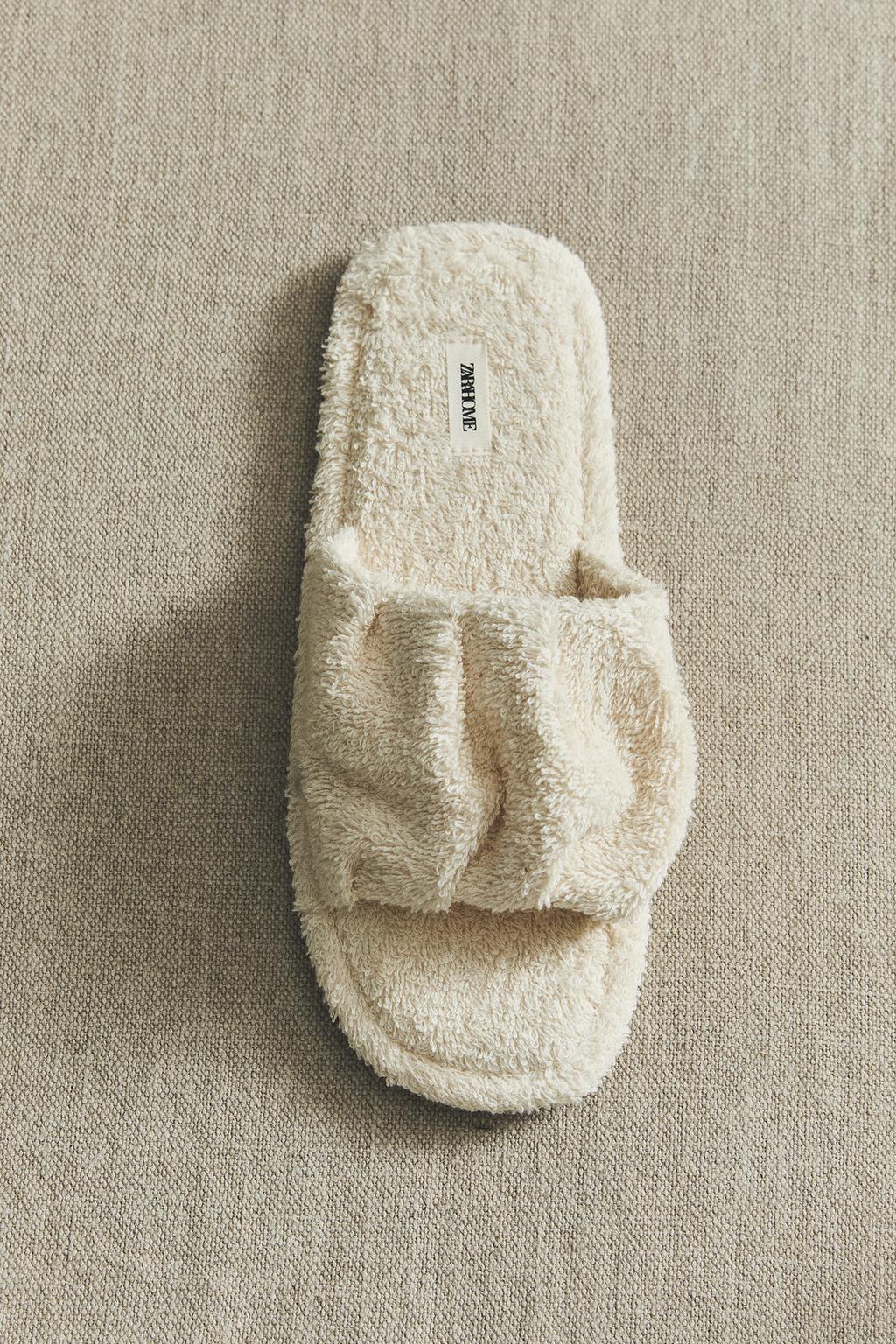 Тапочки для ванной комнаты с запахом митенки