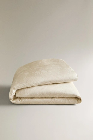 Покрывало сатиновое с рисунком пейсли- Заказать в России