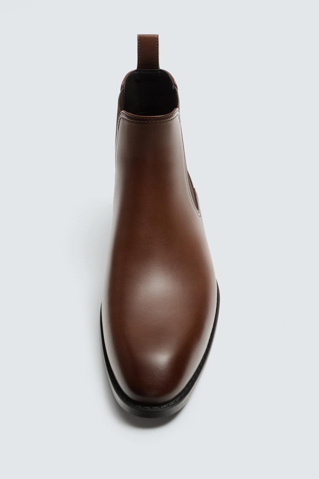 БОТИНКИ ЧЕЛСИ С ЗАОСТРЕННЫМ НОСКОМ