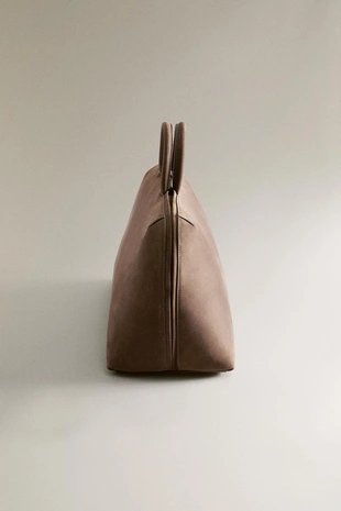 Сумка из нубука для путешествий- Заказать в России