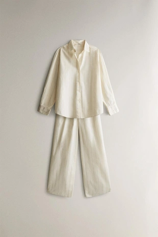 Рубашка в полоску- Заказать в России