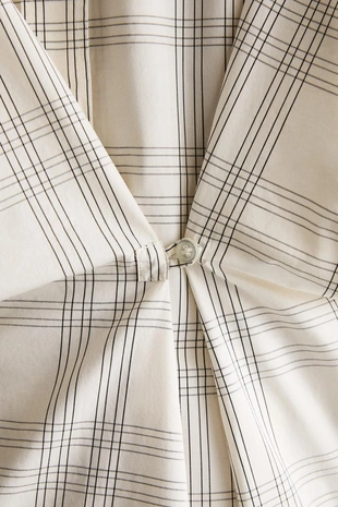 Длинная рубашка в полоску- Заказать в России