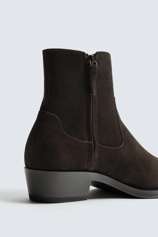 Ковбойские сапоги с острым носом- Заказать в России