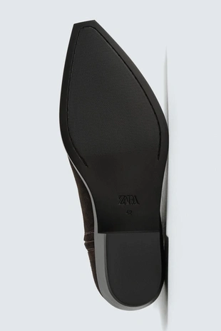 Ковбойские сапоги с острым носом- Заказать в России