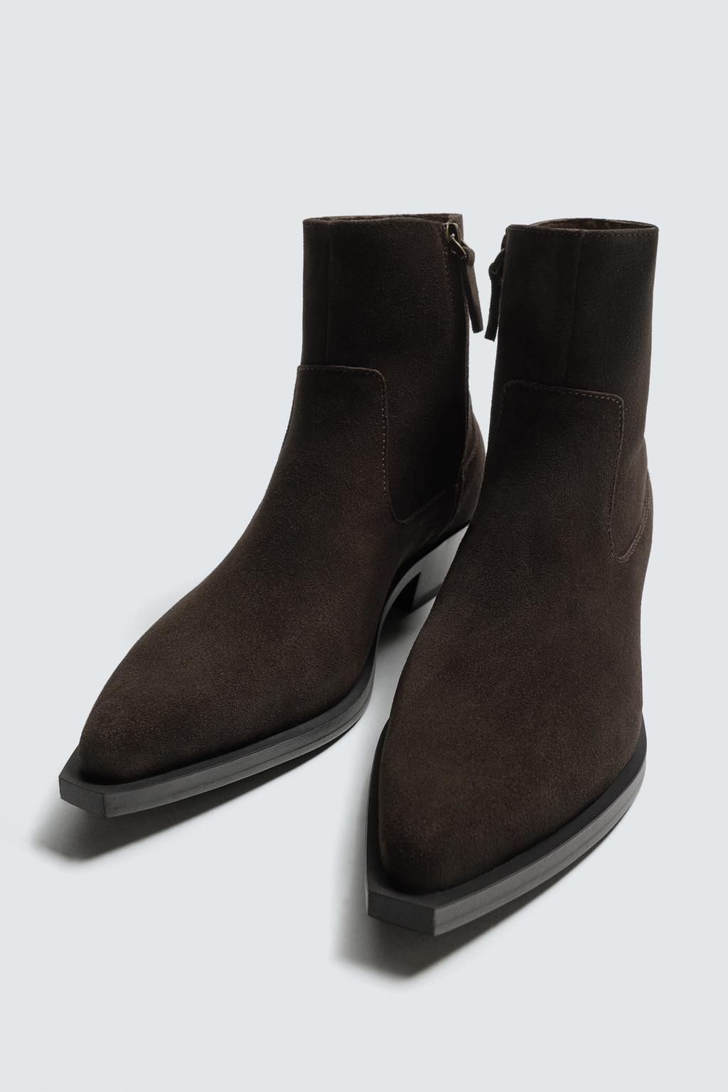 КОВБОЙСКИЕ САПОГИ С ОСТРЫМ НОСОМ