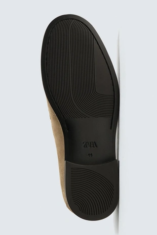 Кожаные лоферы с планкой- Заказать в России