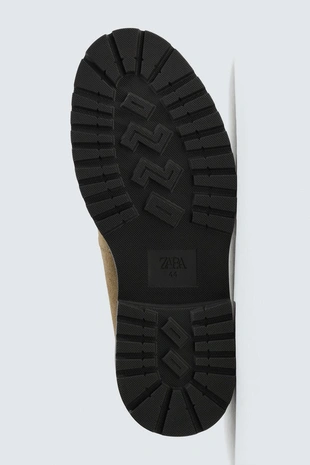 Кожаные лоферы с планкой- Заказать в России