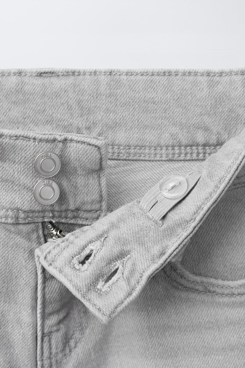 ДЖИНСЫ FLARE С ДВУМЯ ПУГОВИЦАМИ