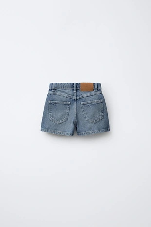 Джинсовая юбка-шорты- Заказать в России