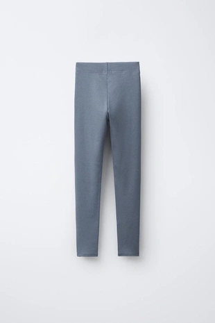 Легинсы в рубчик с модалом и этикеткой- Заказать в России