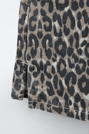 Юбка-шорты с анималистическим принтом- Заказать в России