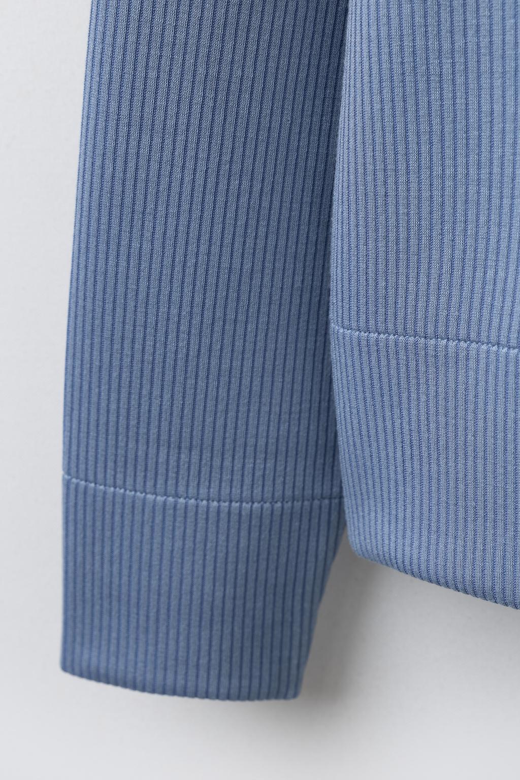 ТОЛСТОВКА В РУБЧИК С МОДАЛОМ