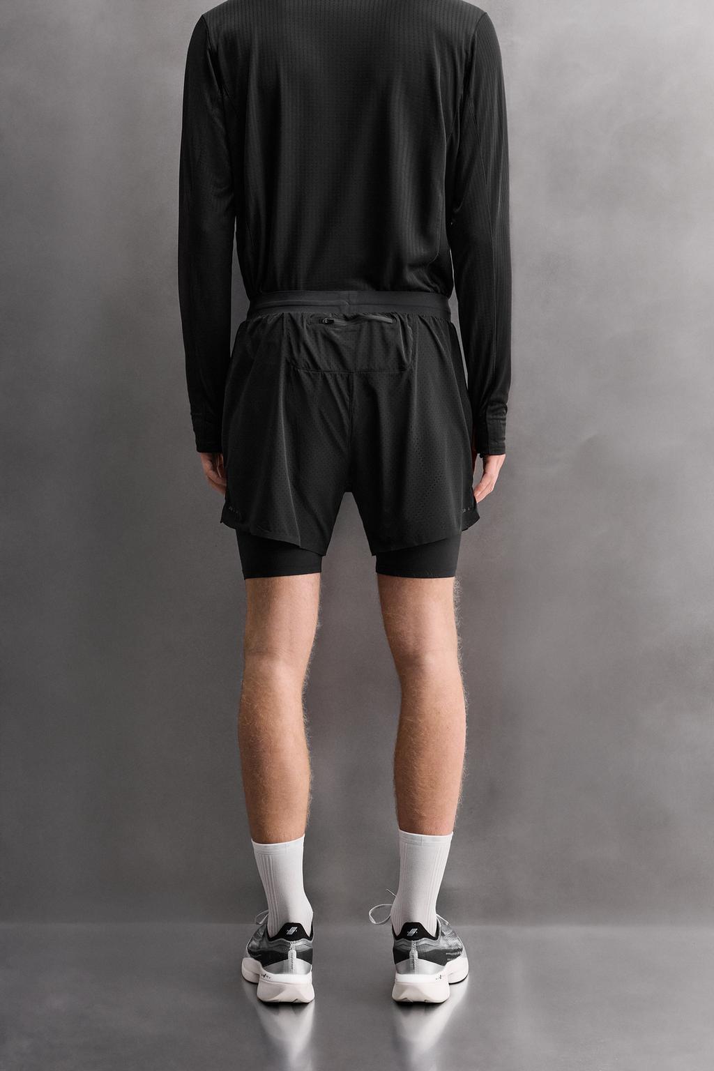 ШОРТЫ ДЛЯ БЕГА 2 В 1