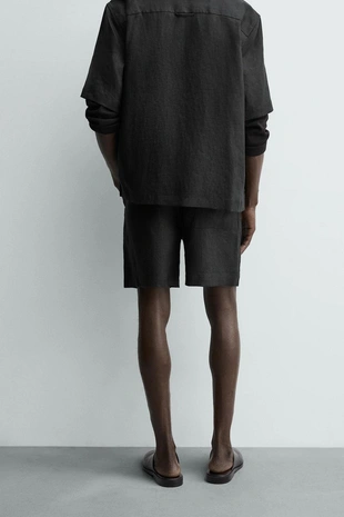 Шорты RELAXED FIT из 100% льна