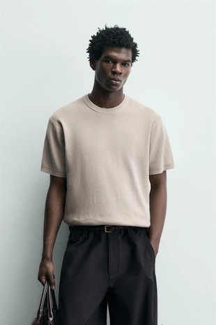 Топ платочной вязки