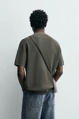 Топ платочной вязки