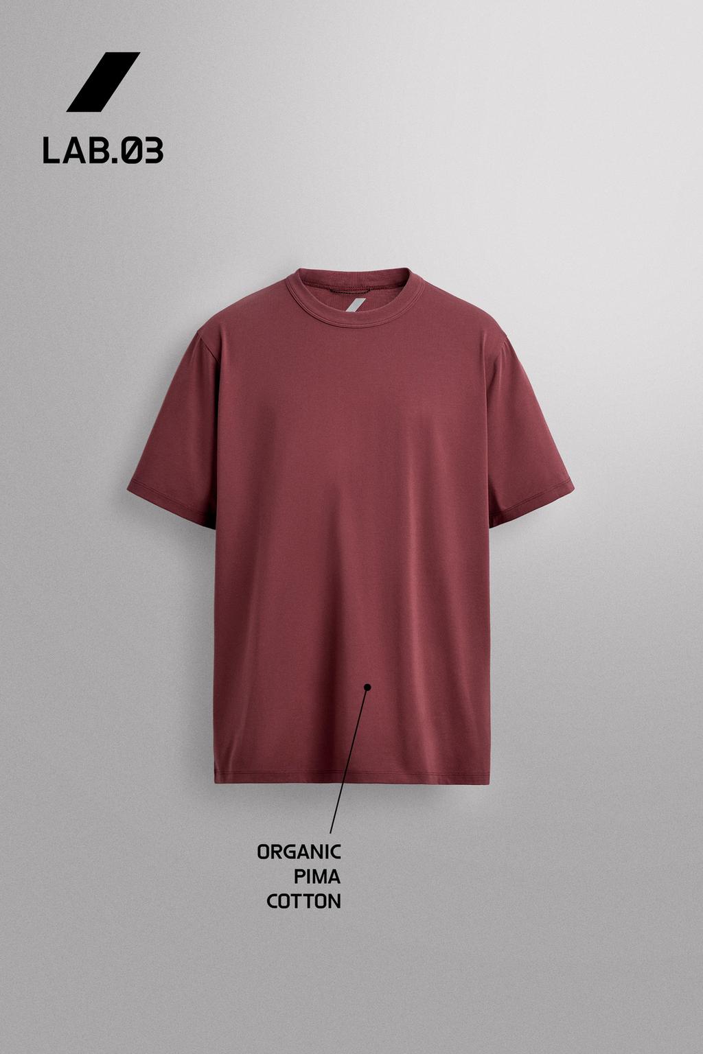 ФУТБОЛКА ИЗ ТЕХНИЧЕСКОЙ ТКАНИ СО СМЕСЬЮ ХЛОПКА