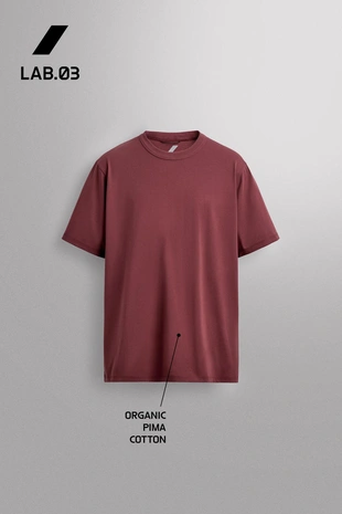 Футболка из технической ткани со смесью хлопка- Заказать в России