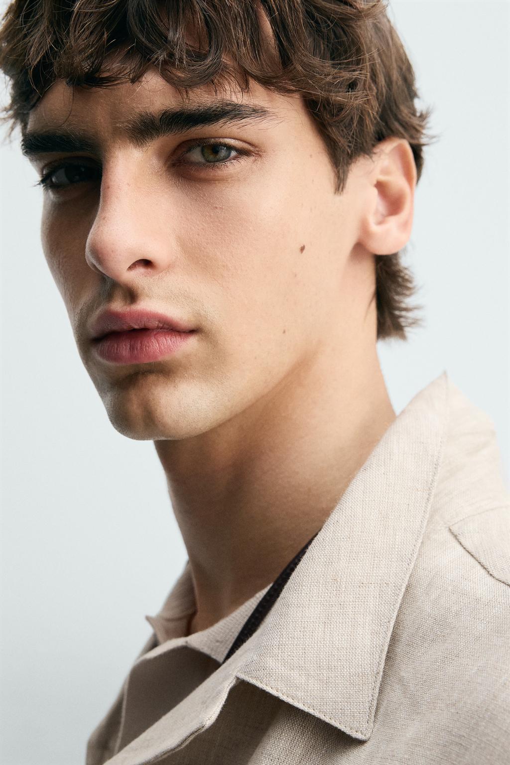 СВОБОДНАЯ РУБАШКА ИЗ 100% ЛЬНА