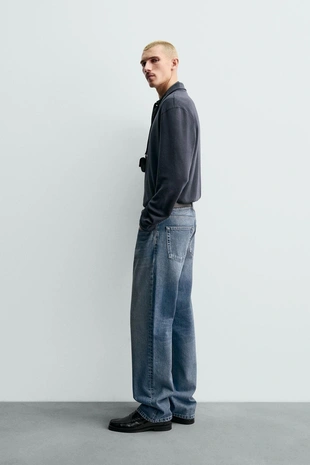 Поло из хлопка с начесом