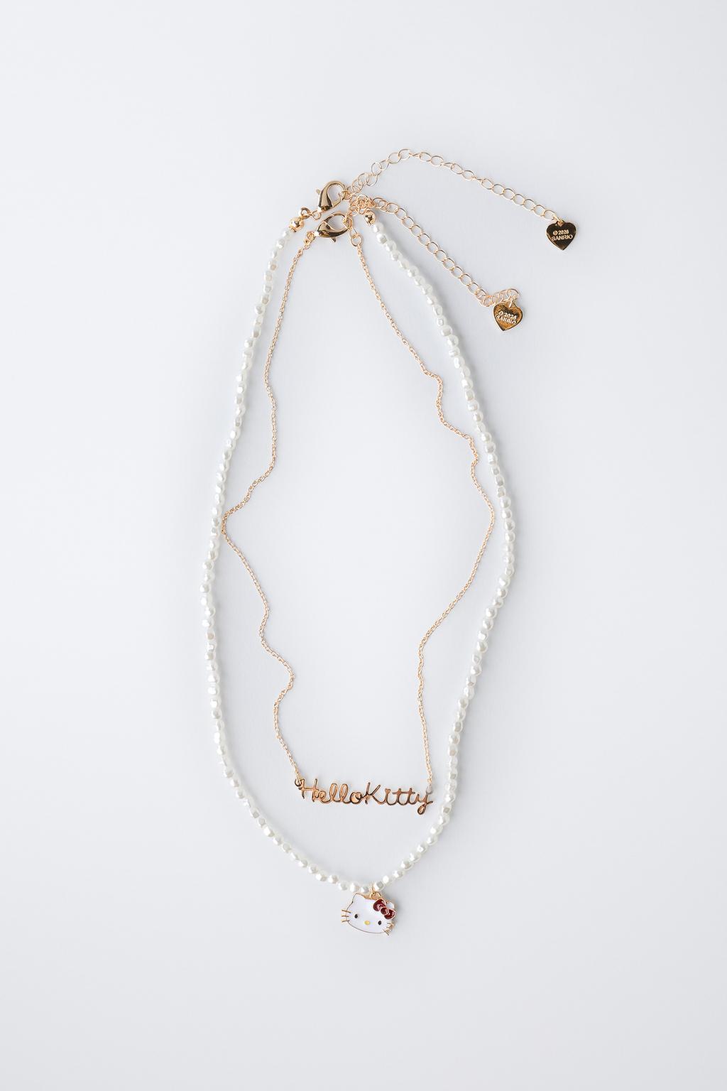 Набор из двух колье hello kitty © sanrio