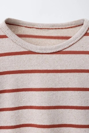 Футболка SOFT TOUCH в полоску- Заказать в России