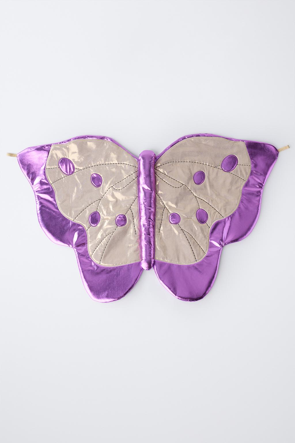 Блестящие крылья костюма бабочки