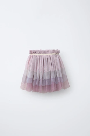 Блестящая юбка из тюля для костюма феи-бабочки- Заказать в России