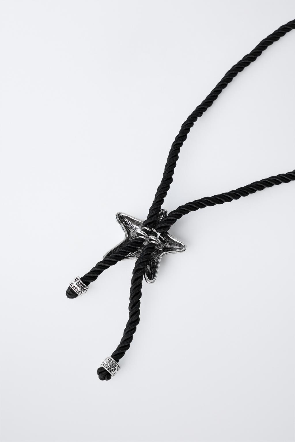 ОЖЕРЕЛЬЕ С ЗВЕЗДОЙ В КОВБОЙСКОМ СТИЛЕ