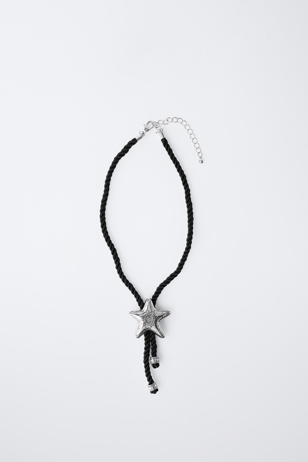 ОЖЕРЕЛЬЕ С ЗВЕЗДОЙ В КОВБОЙСКОМ СТИЛЕ