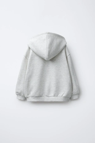 Толстовка на молнии с капюшоном