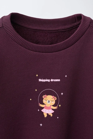 Толстовка с принтом- Заказать в России