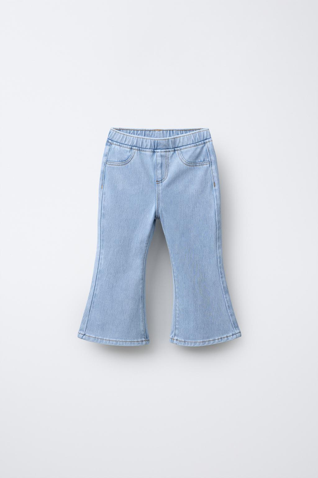 ДЖИНСОВЫЕ ЛЕГИНСЫ FLARE