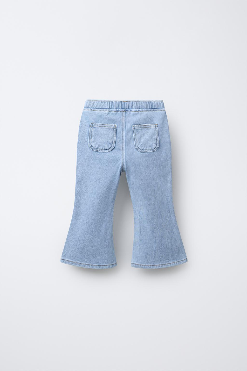 ДЖИНСОВЫЕ ЛЕГИНСЫ FLARE