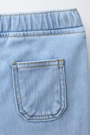 Джинсовые легинсы FLARE- Заказать в России