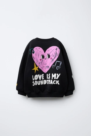 Толстовка с принтом