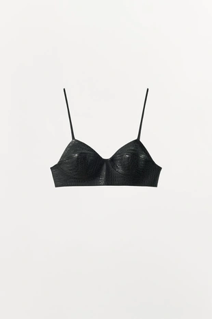 Топ из 100% кожи- Заказать в России