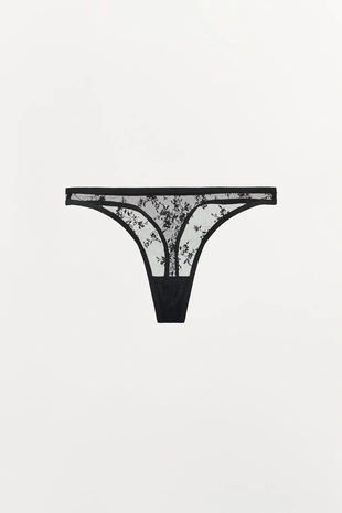 Кружевные трусы-танга- Заказать в России